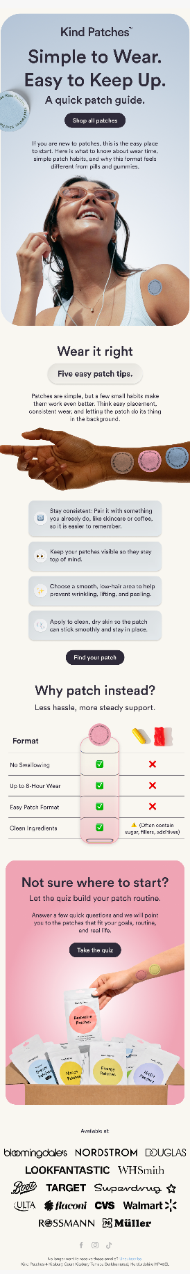 Kind Patches email