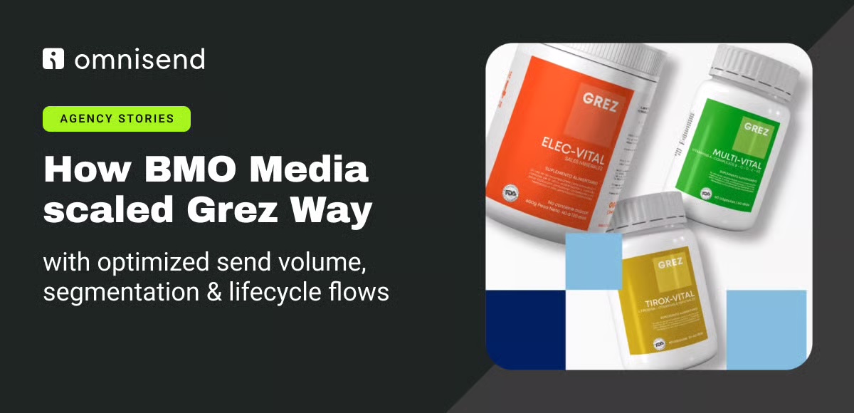 Omnisend case study: Grez Way cut 387K messages and made $1.5M in additional revenue