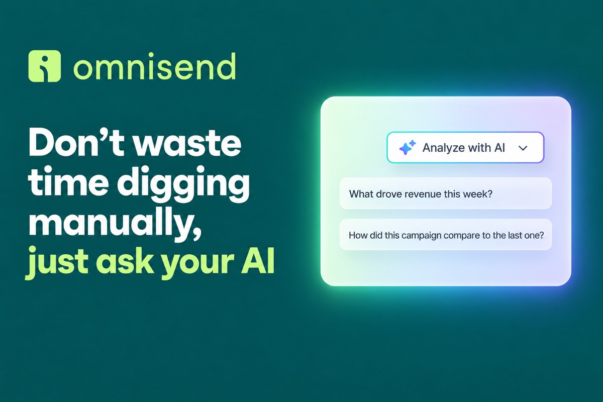 Omnisend: don’t waste time digging manually, just ask your AI