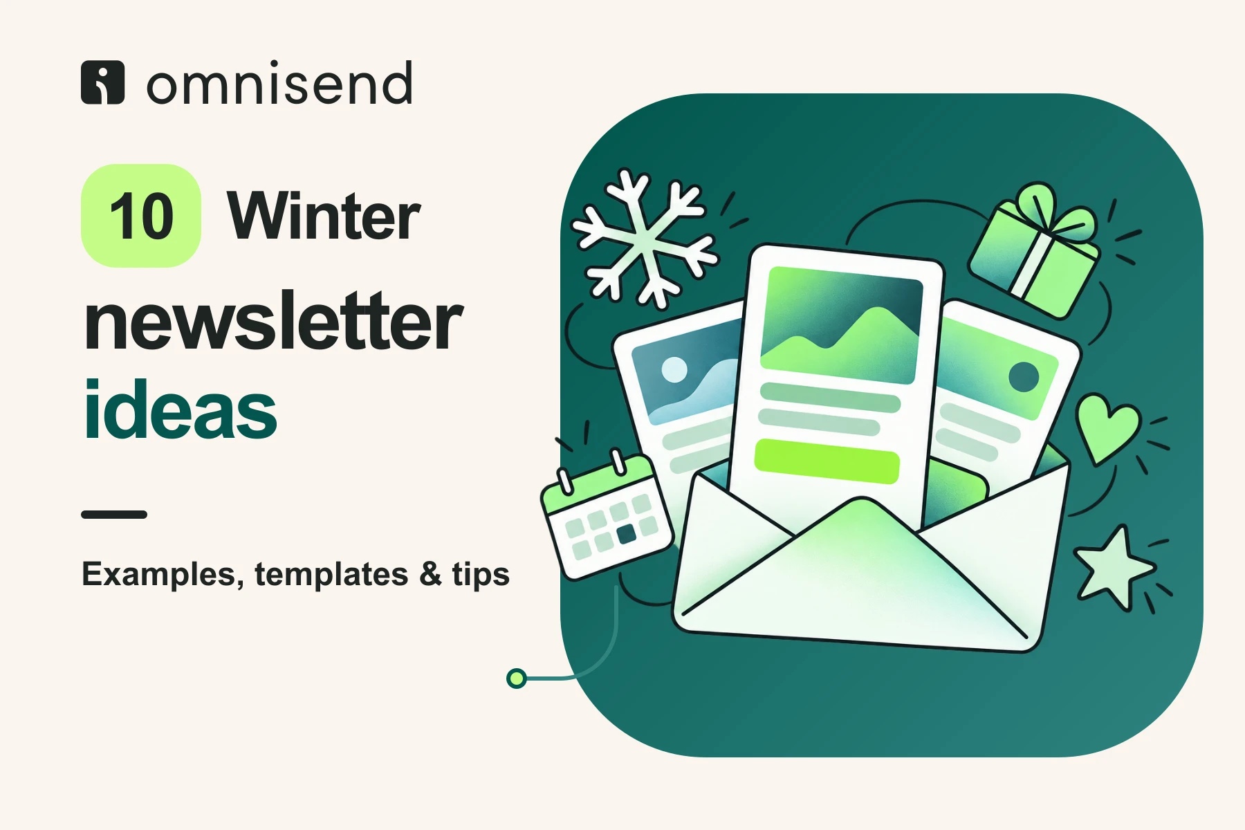 10 winter newsletter ideas